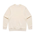 Custom Printed Crew Sweatshirt Ecru